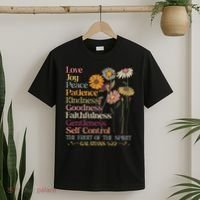 The Fruit Of The Spirit Galatians Christian Cross Jesus 5 22 T-Shirt thumb 2