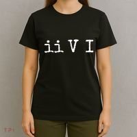 Two Five One Ii V I Jazz Chord Progression Music T-Shirt thumb 4