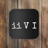 Two Five One Ii V I Jazz Chord Progression Music Coaster thumb 0