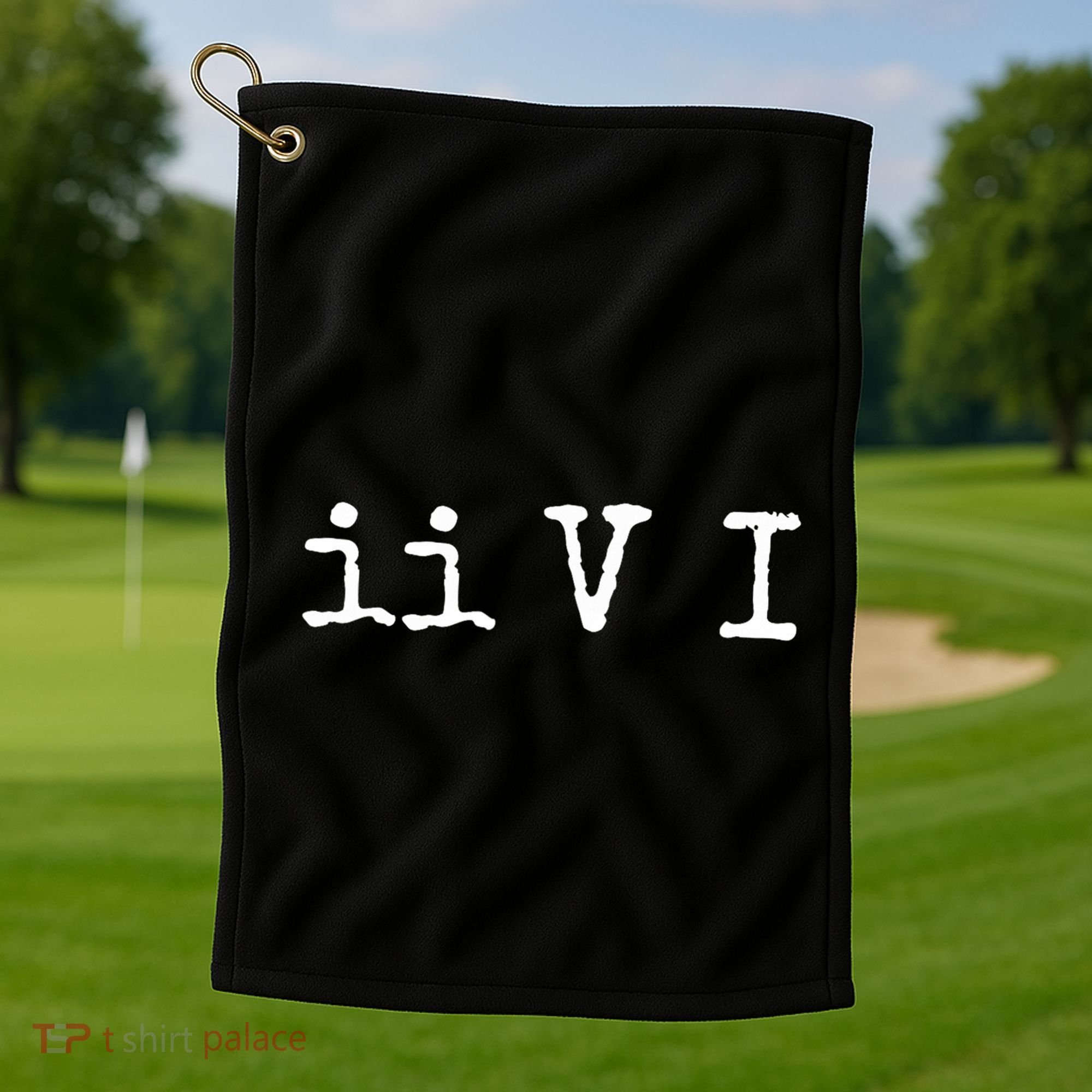 Two Five One Ii V I Jazz Chord Progression Music Golf Towel