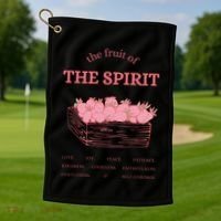 The Fruit Of The Spirit Golf Towel thumb 1