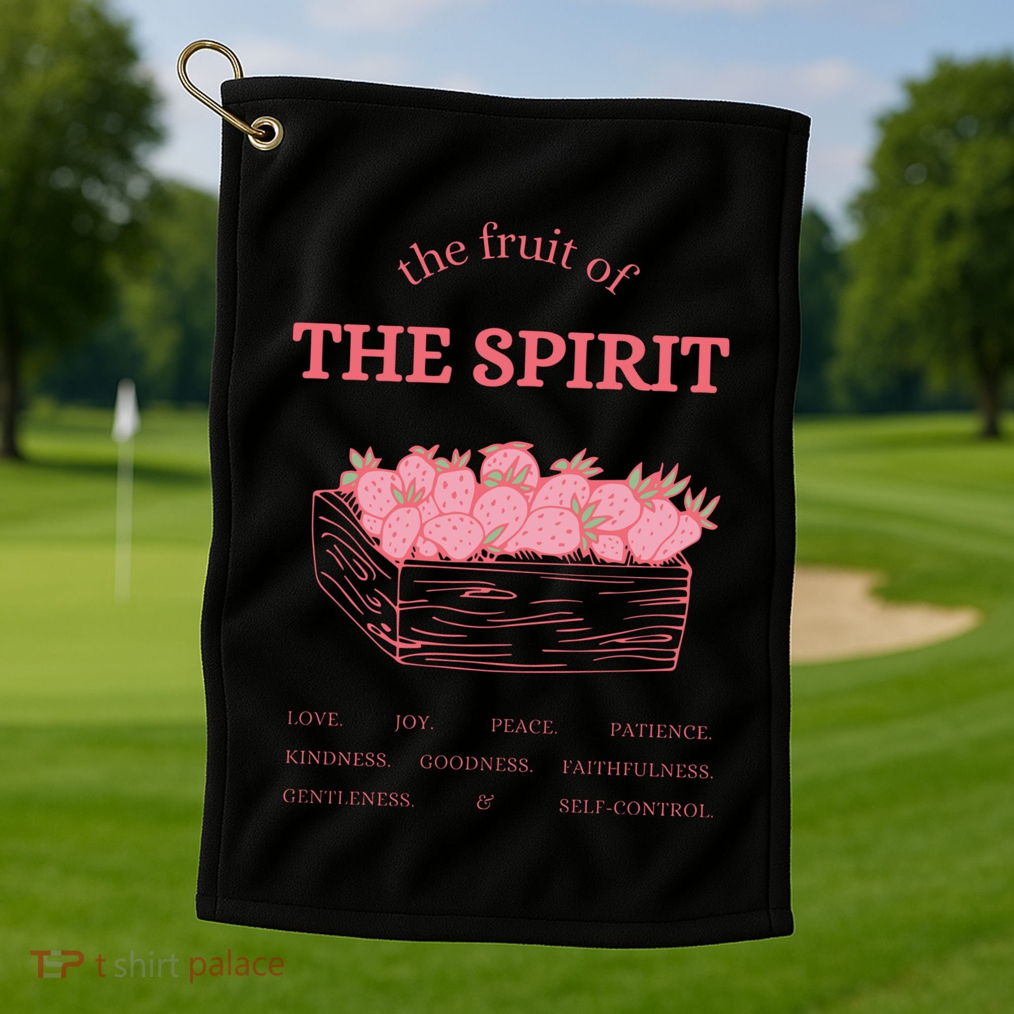 The Fruit Of The Spirit Golf Towel