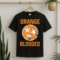 Tennessee Fan Orange Blooded Vol Sports Fan State Flag TN T-Shirt thumb 2