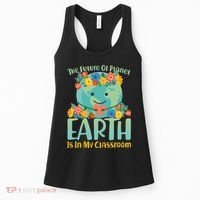 The Future Of Plant Earth Is In My Classroom Women's Tank Top thumb 0