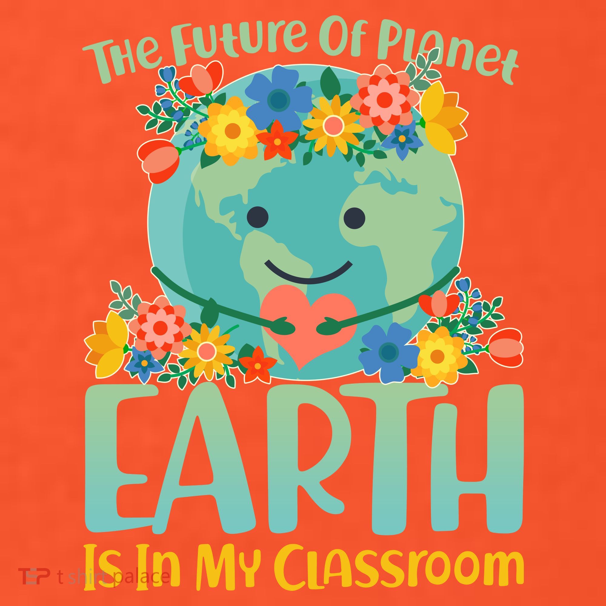 The Future Of Plant Earth Is In My Classroom Kids Hoodie
