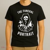 The Funeral Portrait Coffin Skull T-Shirt thumb 3