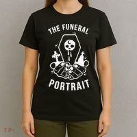 The Funeral Portrait Coffin Skull T-Shirt thumb 4