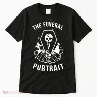 The Funeral Portrait Coffin Skull Tall T-Shirt thumb 0