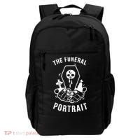 The Funeral Portrait Coffin Skull Backpack thumb 0