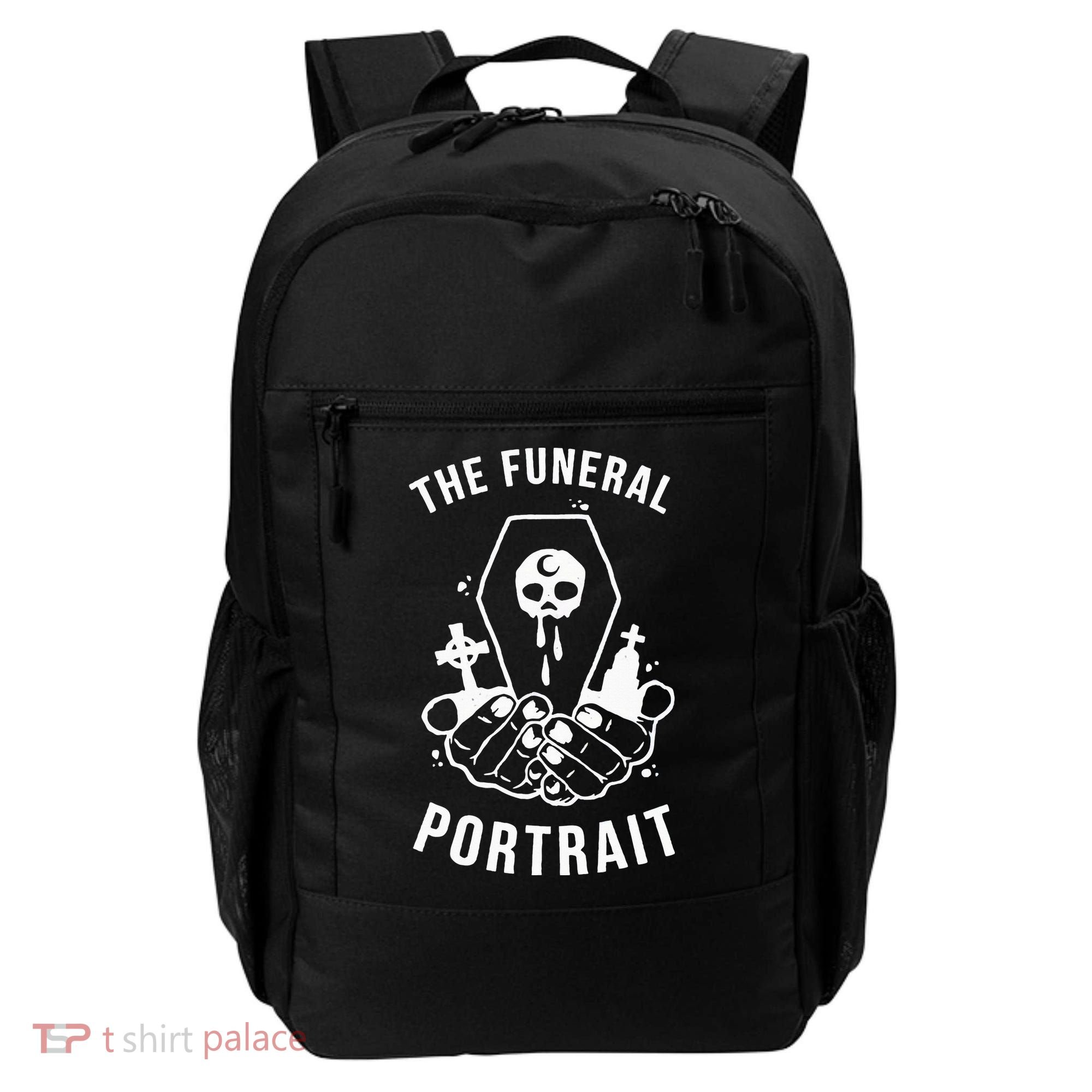 The Funeral Portrait Coffin Skull Backpack