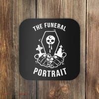 The Funeral Portrait Coffin Skull Coaster thumb 0