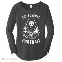 The Funeral Portrait Coffin Skull Women's Perfect Tri Tunic Long Sleeve Shirt thumb 0