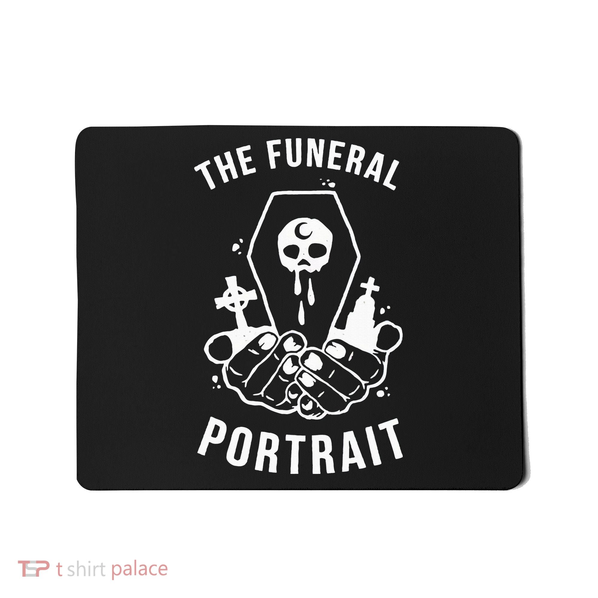 The Funeral Portrait Coffin Skull Mousepad
