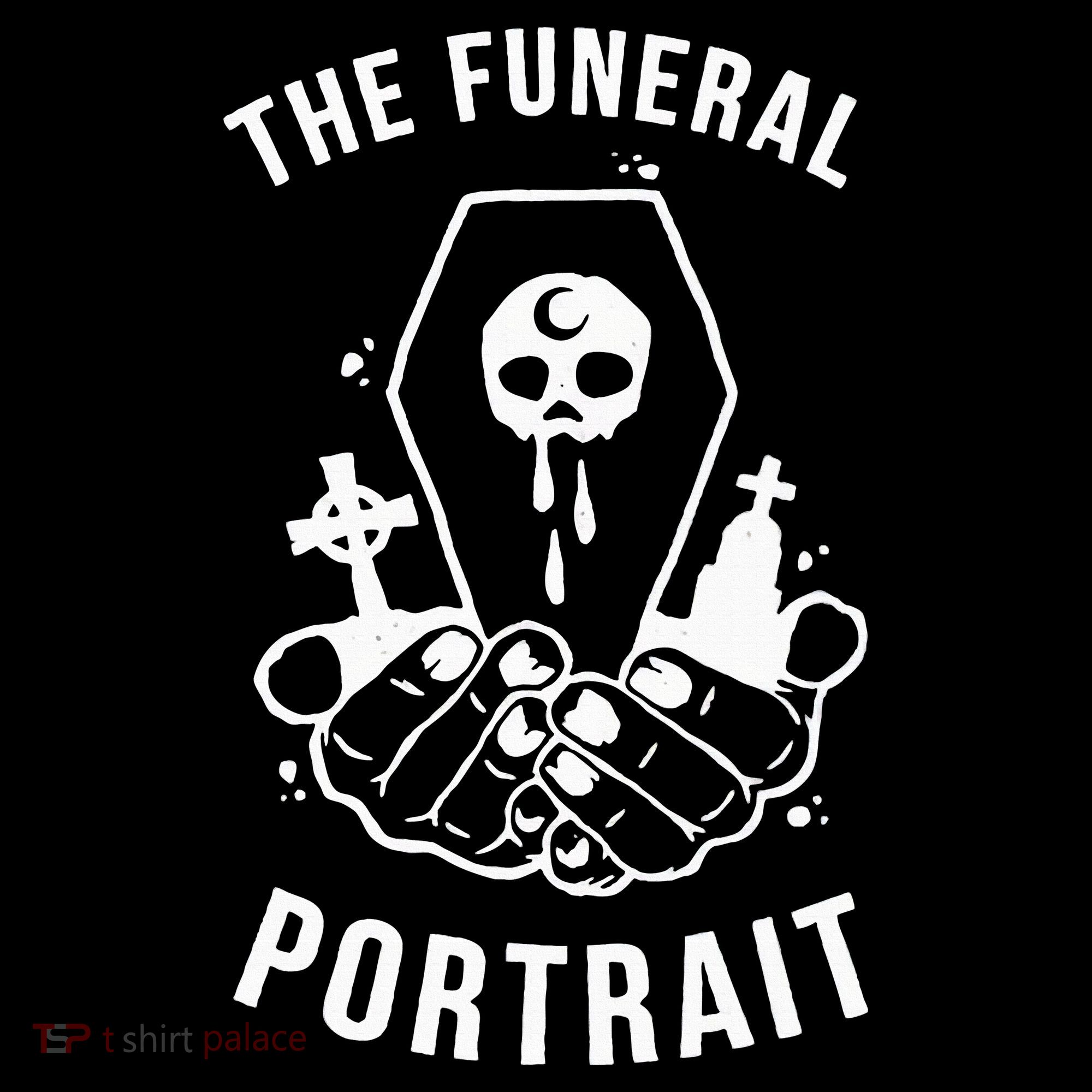 The Funeral Portrait Coffin Skull Toddler Hoodie