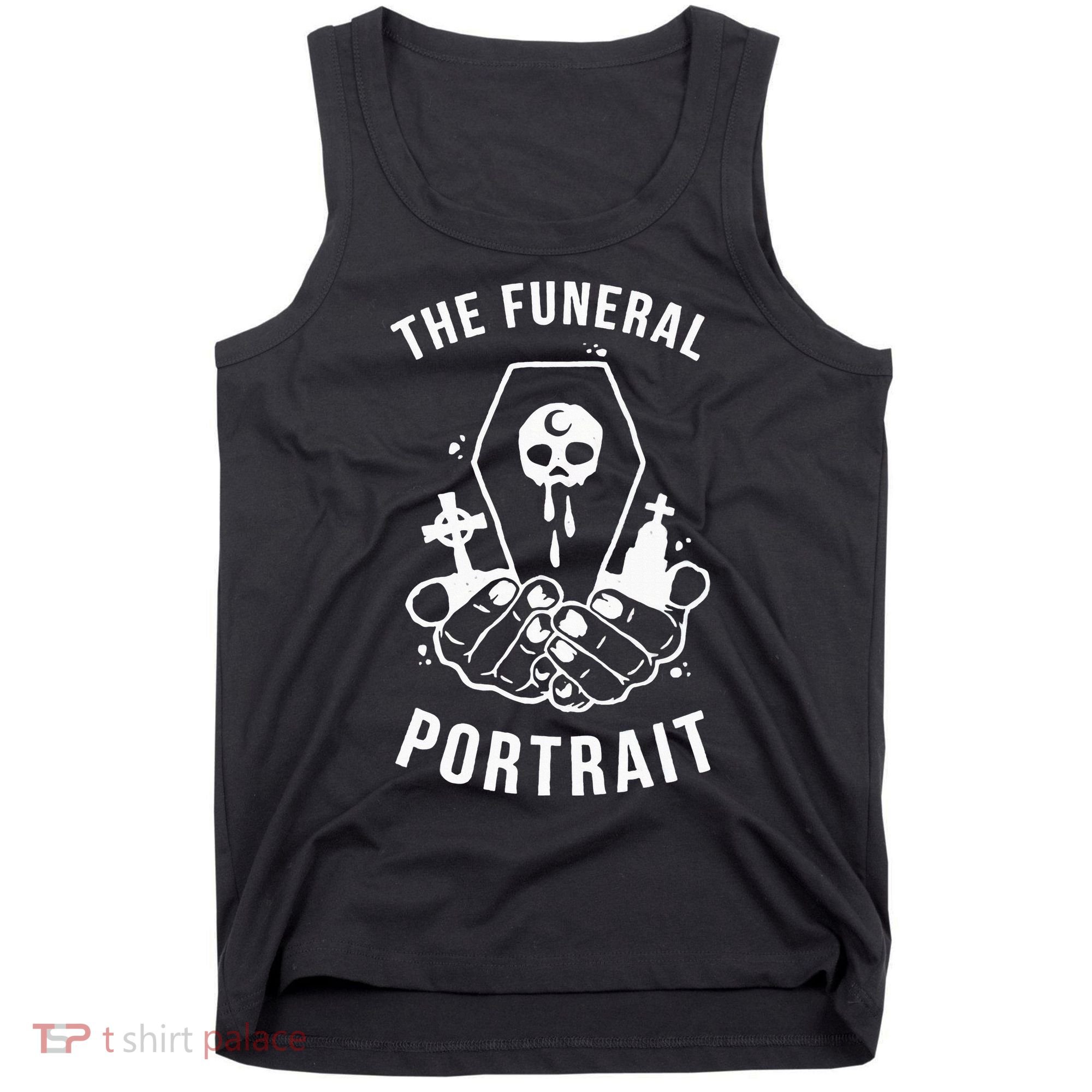 The Funeral Portrait Coffin Skull Tank Top