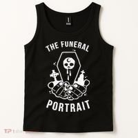 The Funeral Portrait Coffin Skull Tank Top thumb 2