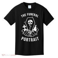 The Funeral Portrait Coffin Skull Kids T-Shirt thumb 0