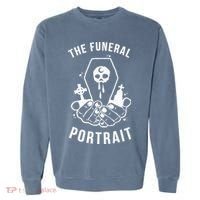 The Funeral Portrait Coffin Skull Garment-Dyed Sweatshirt thumb 0