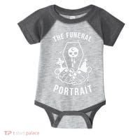The Funeral Portrait Coffin Skull Infant Baby Jersey Bodysuit thumb 0