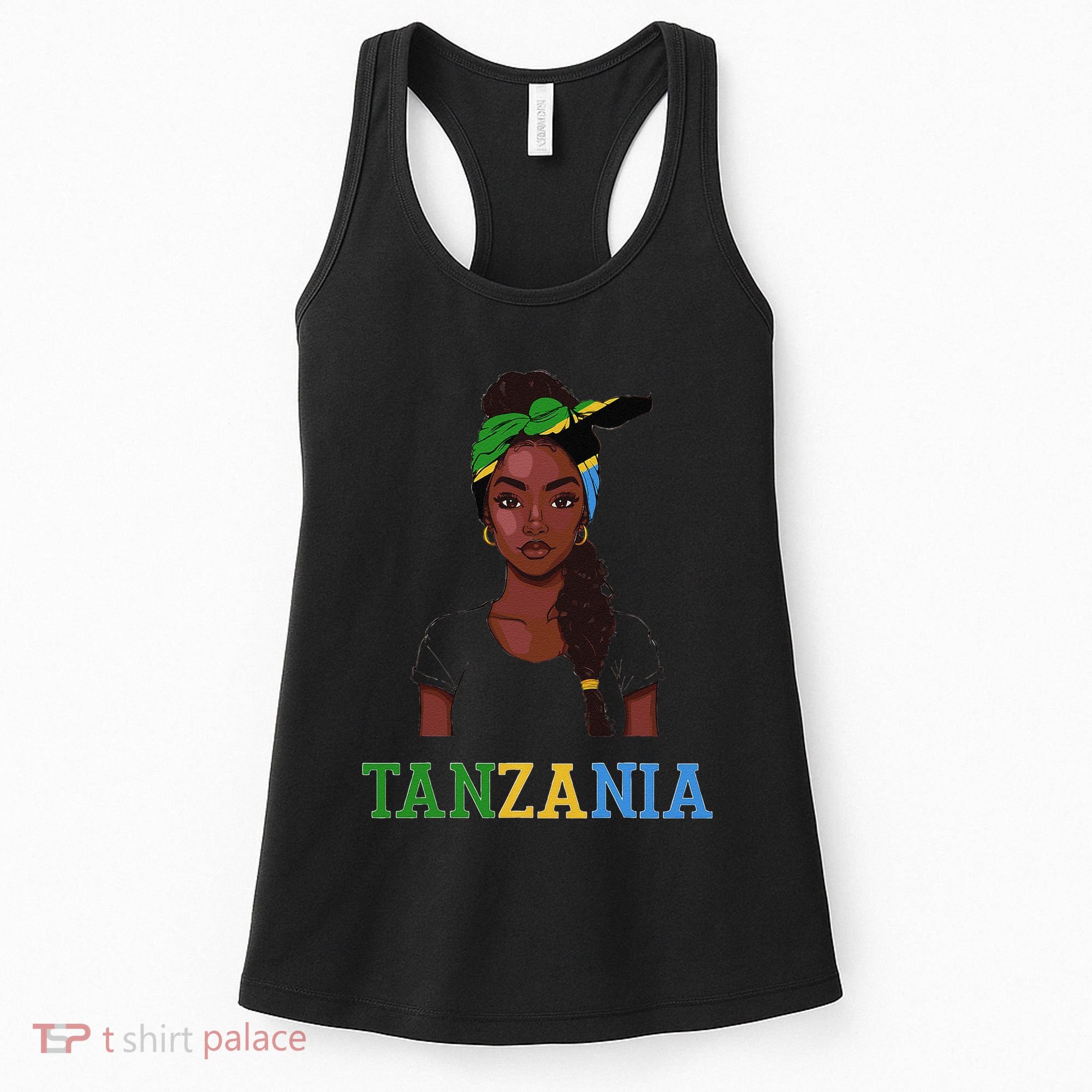 Tanzania Flag Products Souvenirs Uniform Tanzanian Women's Tank Top