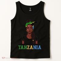 Tanzania Flag Products Souvenirs Uniform Tanzanian Tank Top thumb 2
