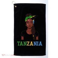 Tanzania Flag Products Souvenirs Uniform Tanzanian Golf Towel thumb 0