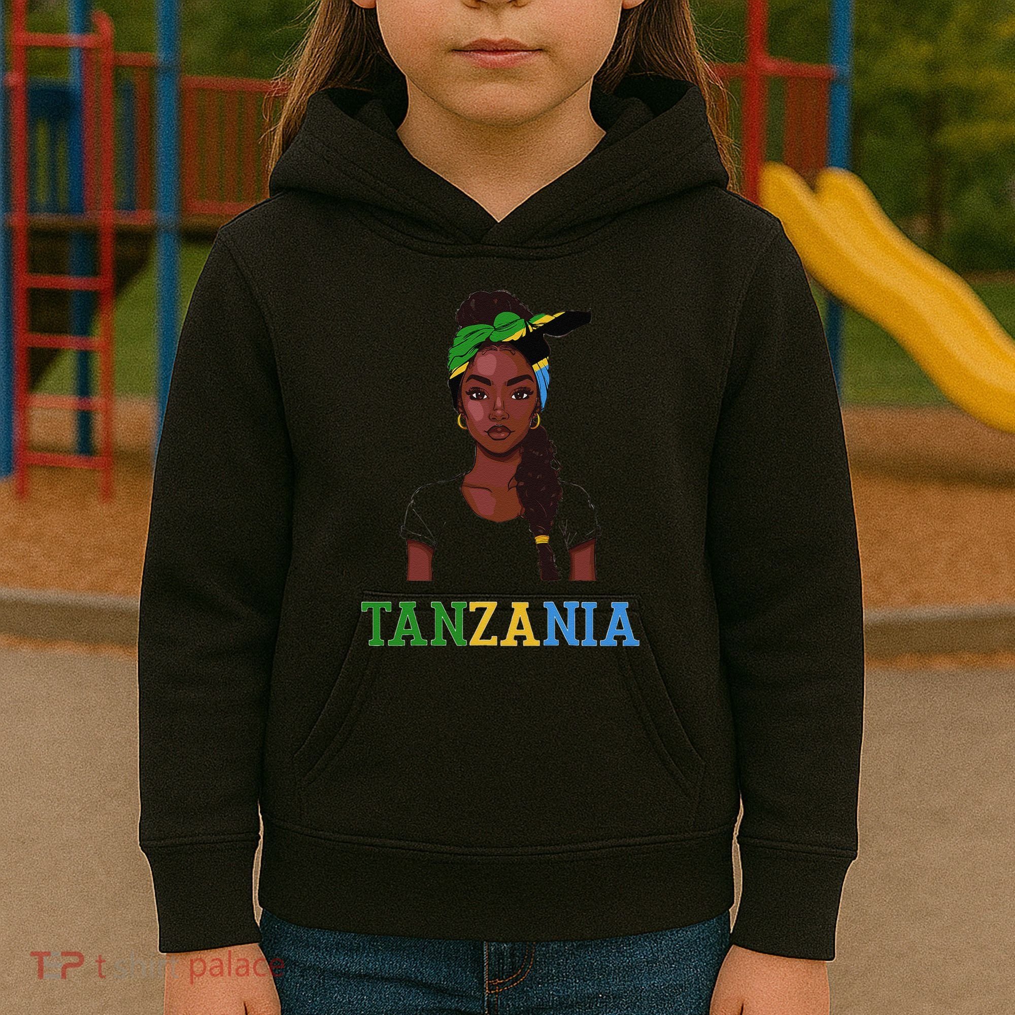 Tanzania Flag Products Souvenirs Uniform Tanzanian Kids Hoodie