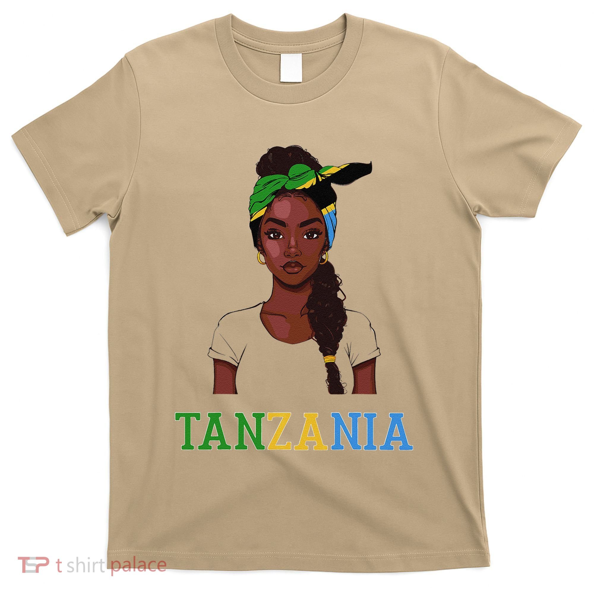 Tanzania Flag Products Souvenirs Uniform Tanzanian T-Shirt