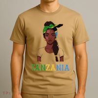 Tanzania Flag Products Souvenirs Uniform Tanzanian T-Shirt thumb 3
