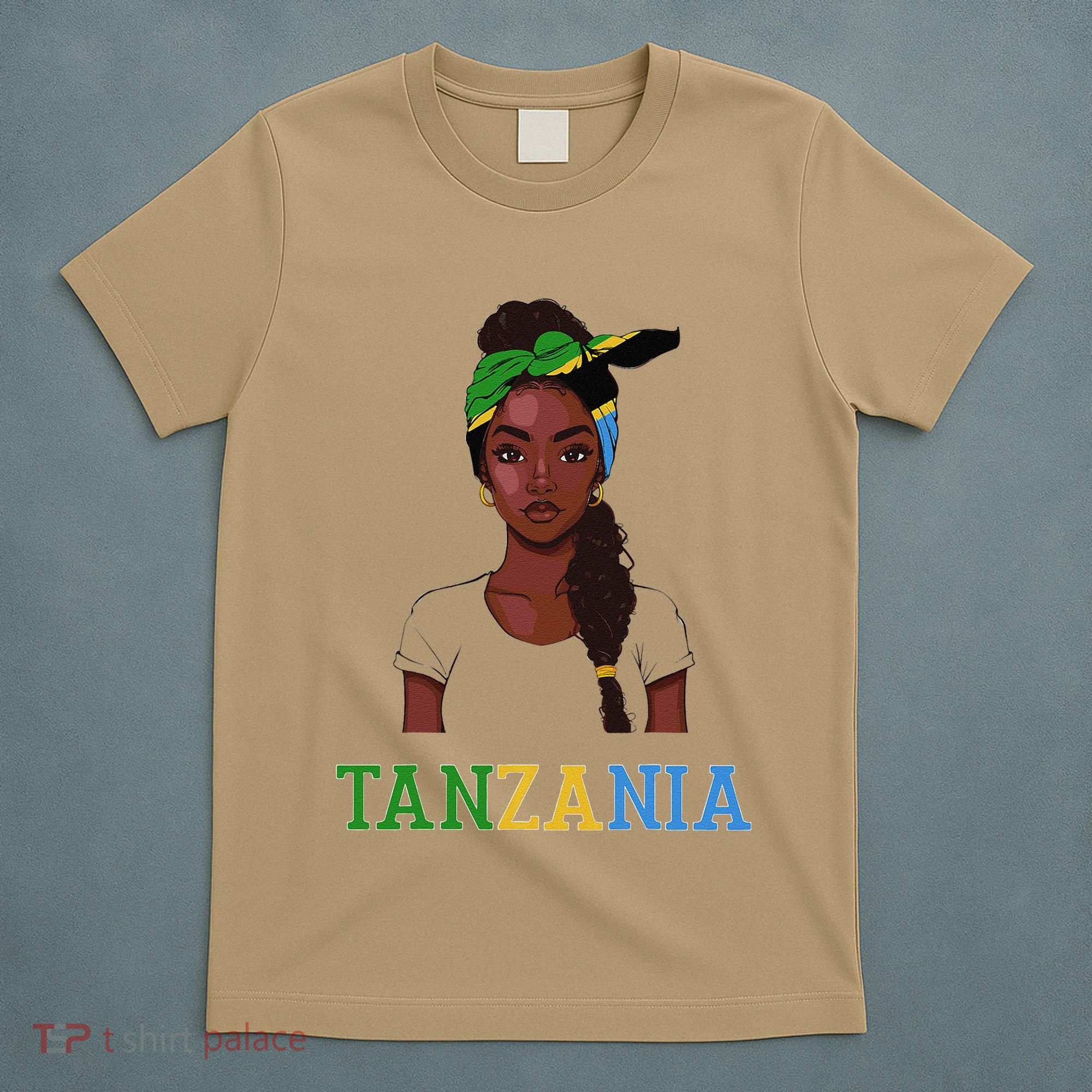 Tanzania Flag Products Souvenirs Uniform Tanzanian T-Shirt
