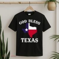 Texas Flag Patriotic Texan Pride God Bless Texas T-Shirt thumb 2