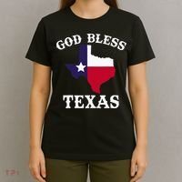 Texas Flag Patriotic Texan Pride God Bless Texas T-Shirt thumb 4
