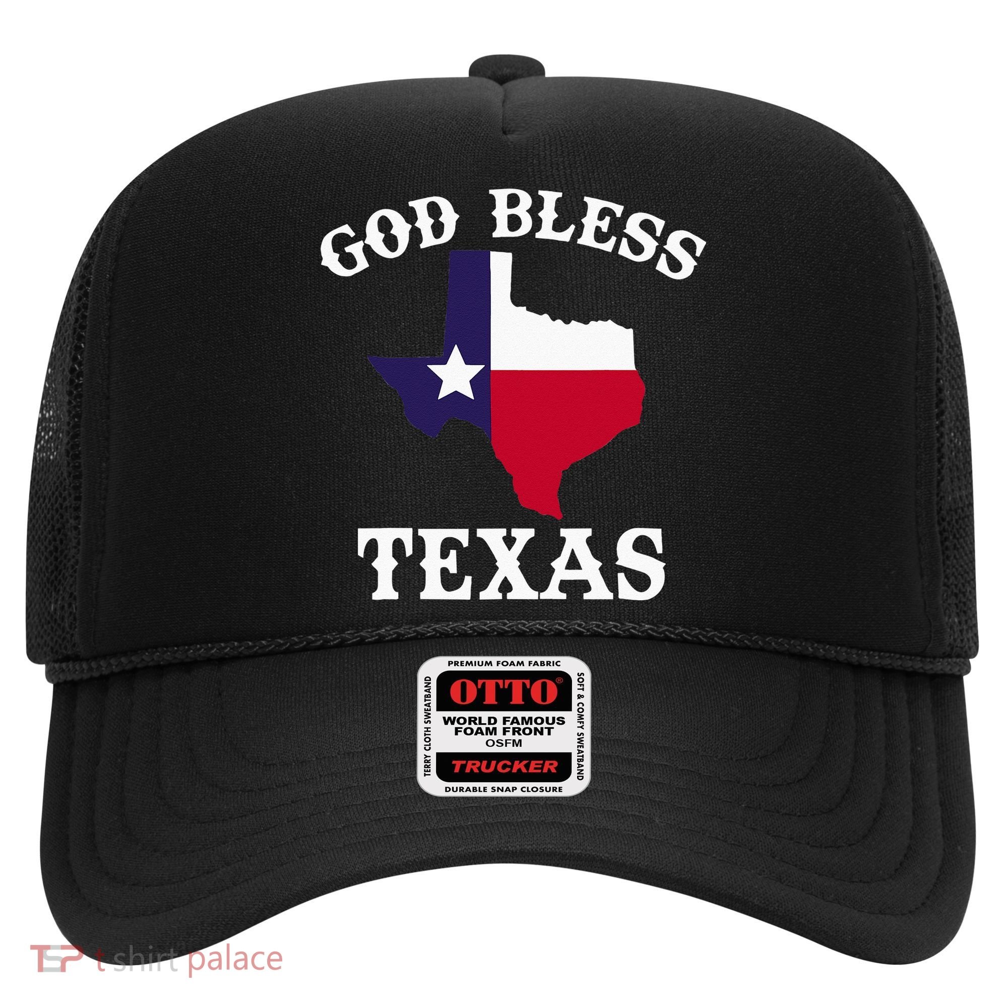 Texas Flag Patriotic Texan Pride God Bless Texas Hat