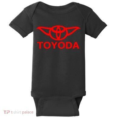 Toyoda Funny Parody Baby Bodysuit