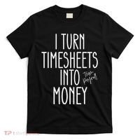 Timesheets Funny Payroll Specialist Team Payroll For Women T-Shirt thumb 0