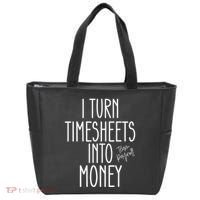 Timesheets Funny Payroll Specialist Team Payroll For Women Tote Bag thumb 0