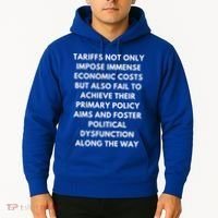 Tariffs Foster Political Dysfunction - Donald J Trump Hoodie thumb 2