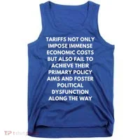 Tariffs Foster Political Dysfunction - Donald J Trump Tank Top thumb 0