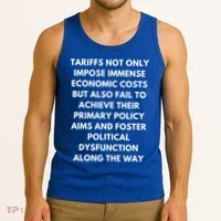 Tariffs Foster Political Dysfunction - Donald J Trump Tank Top thumb 3