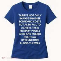 Tariffs Foster Political Dysfunction - Donald J Trump Women's T-Shirt thumb 0