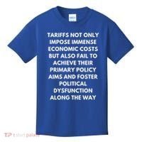 Tariffs Foster Political Dysfunction - Donald J Trump Kids T-Shirt thumb 0