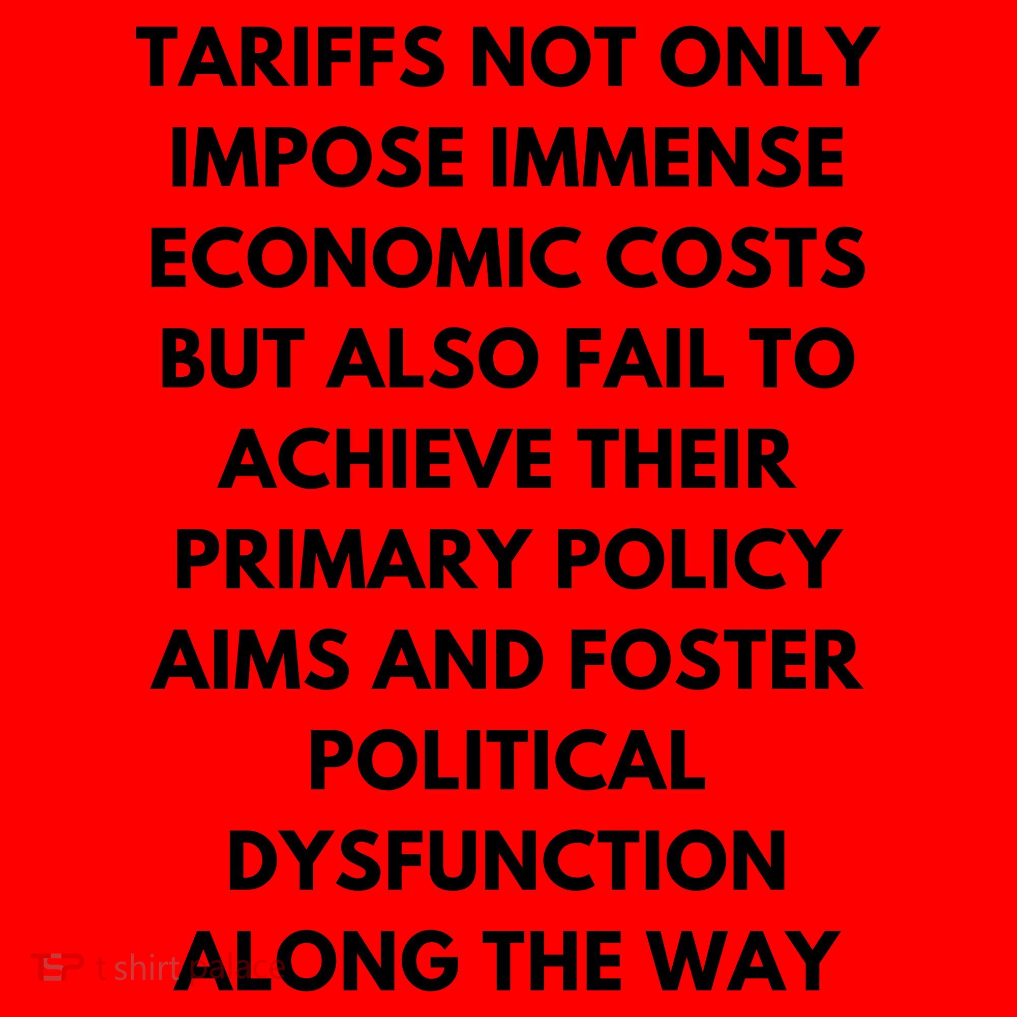 Tariffs Foster Political Dysfunction - Donald J Trump Santa Hat