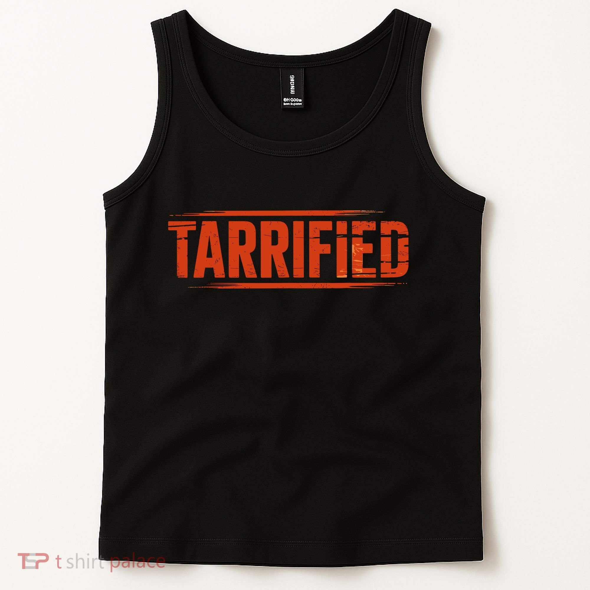 Tarrified Funny Political Tank Top