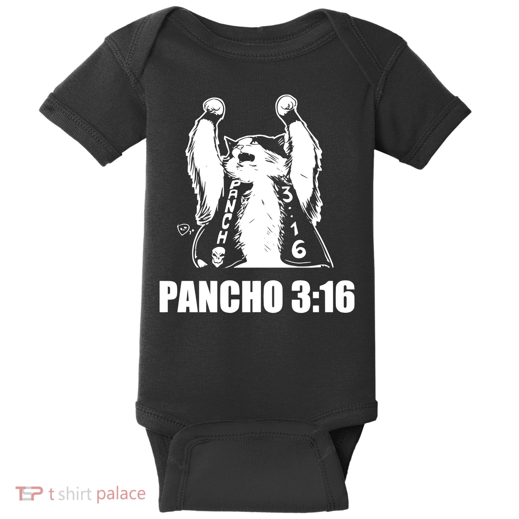 Todd Ferguson Pancho 3 16 Baby Bodysuit