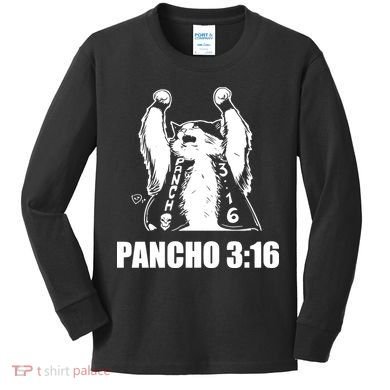 Todd Ferguson Pancho 3 16 Kids Long Sleeve Shirt