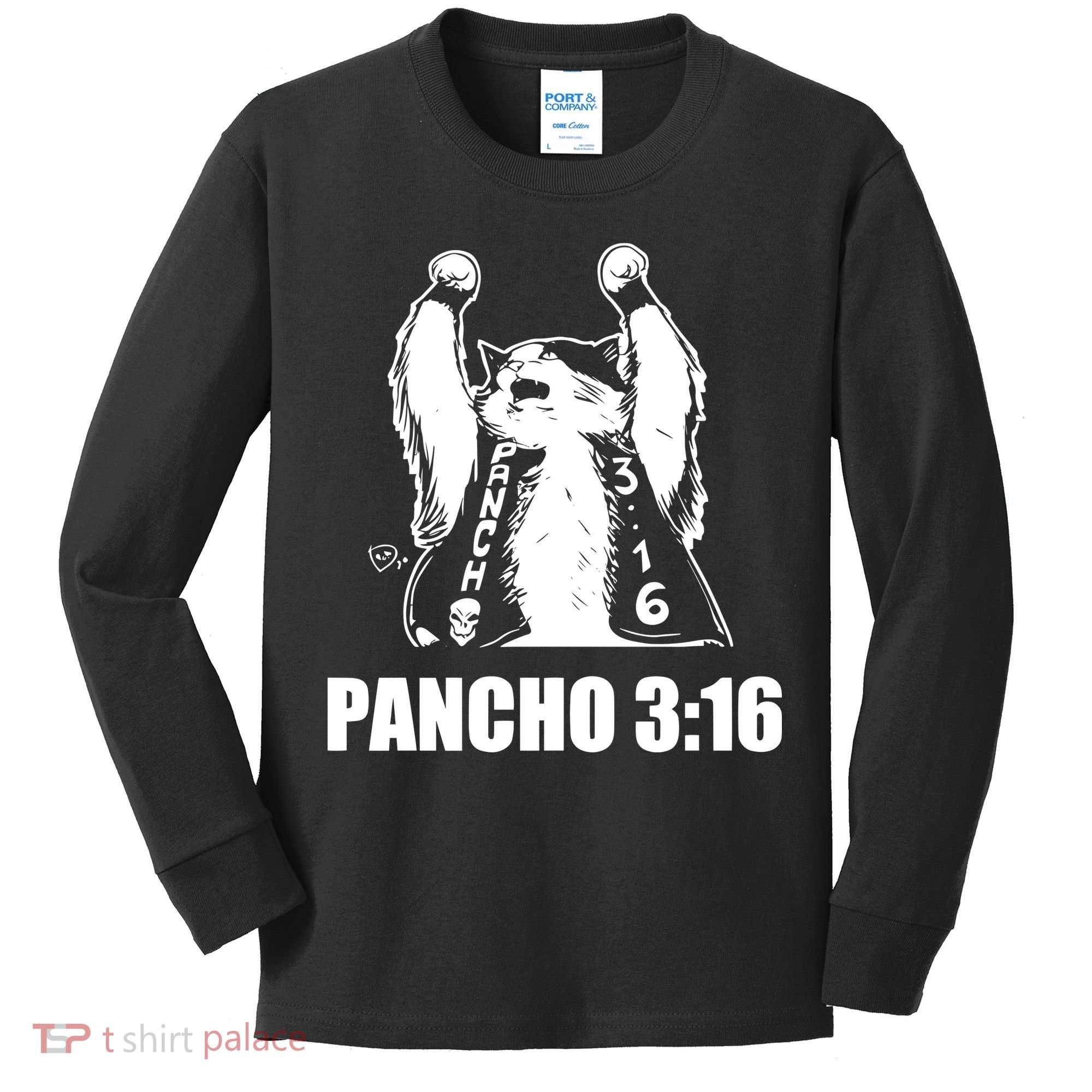 Todd Ferguson Pancho 3 16 Kids Long Sleeve Shirt