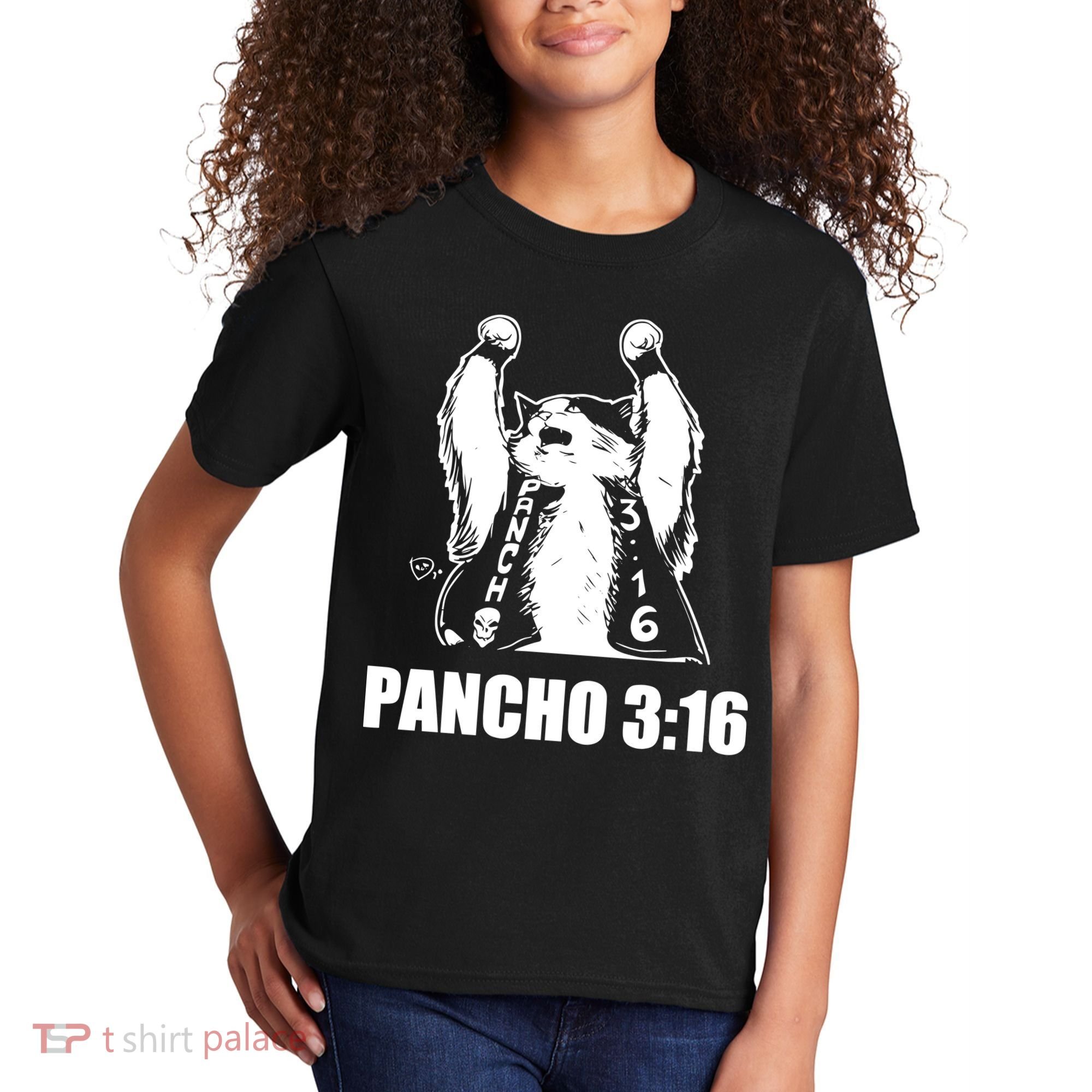 Todd Ferguson Pancho 3 16 Kids T-Shirt