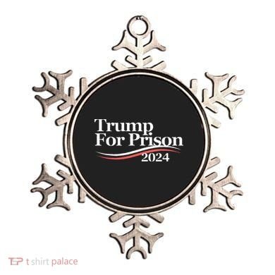 Trump For Prison 2024 Ornament