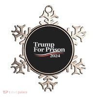 Trump For Prison 2024 Ornament thumb 0