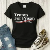 Trump For Prison 2024 Women's T-Shirt thumb 3